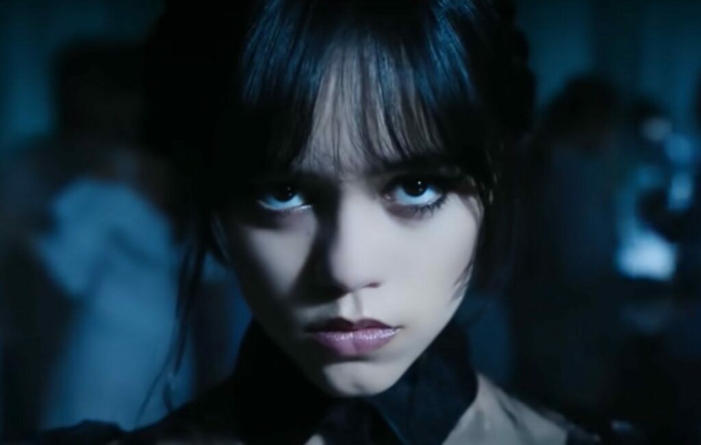 First look at Jenna Ortega as Wednesday Addams