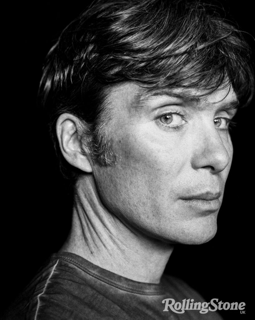 Here's some unseen shots from Cillian Murphy's Rolling Stone UK shoot