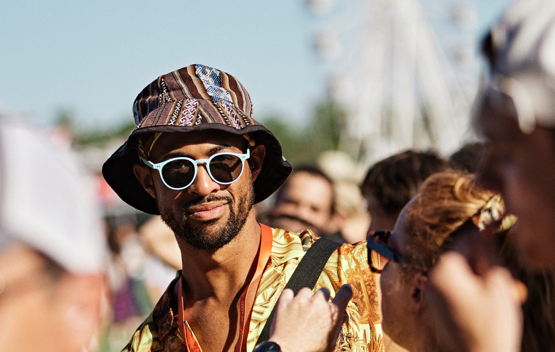 Person at MAD COOL festival
