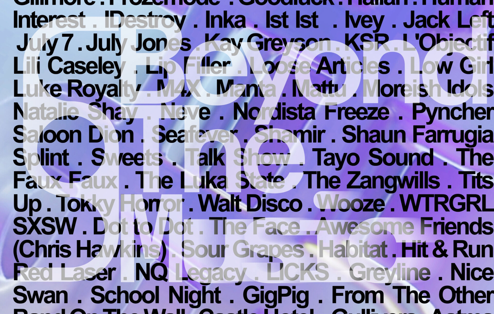 Beyond the Music 2023 lineup poster