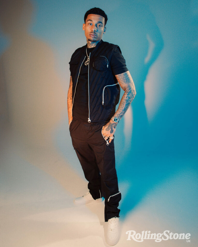 Fredo poses for Rolling Stone UK