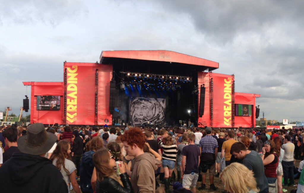 Reading Festival main stage, 2013