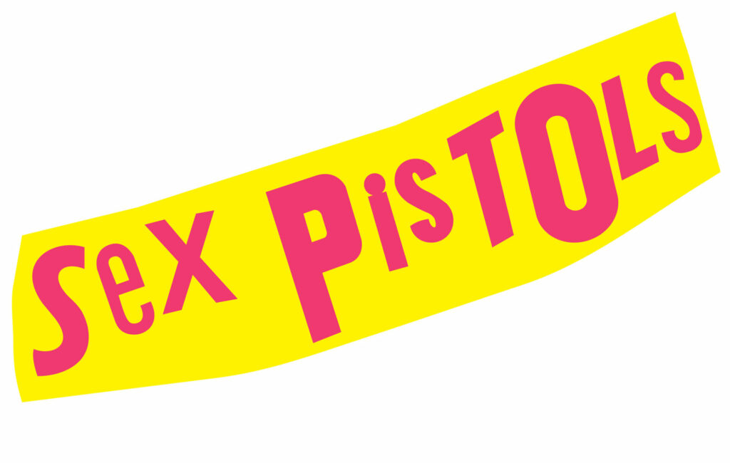 Jamie Reid's logo design for the Sex Pistols