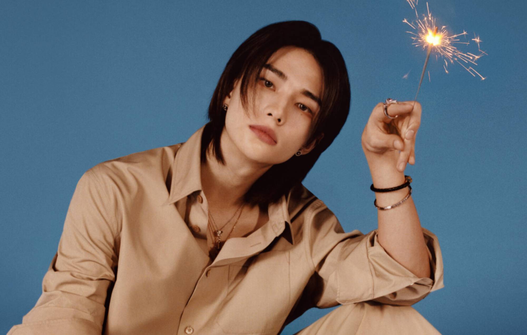First Look at ‘Hyunjin, the Prince of Versace’ for the next issue of Rolling Stone UK