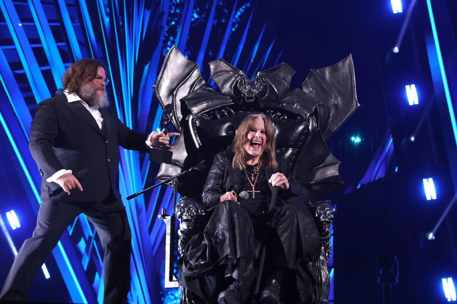ozzy osbourne rock and roll hall of fame video