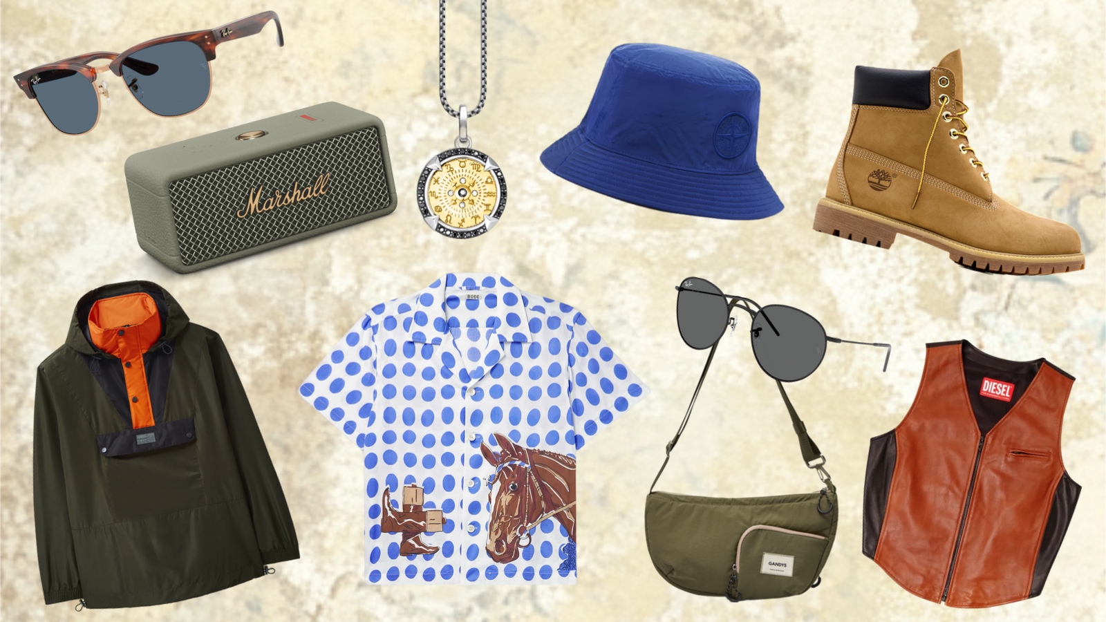 Rolling Stone UK Festival Essentials Style Guide, edit of all products included