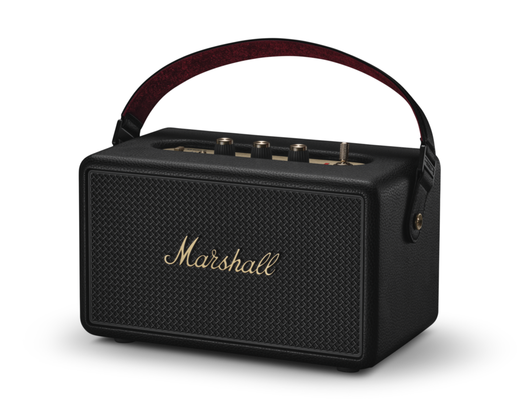 Marshall speaker with top handle
