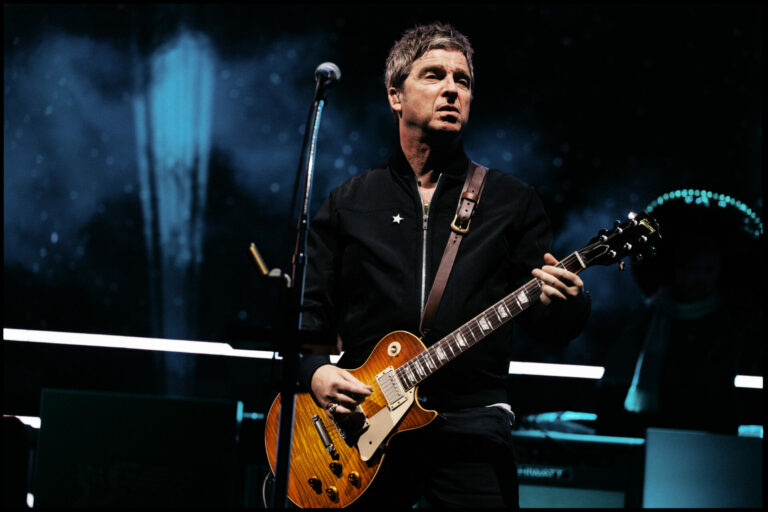 Oasis perform live at Wembley