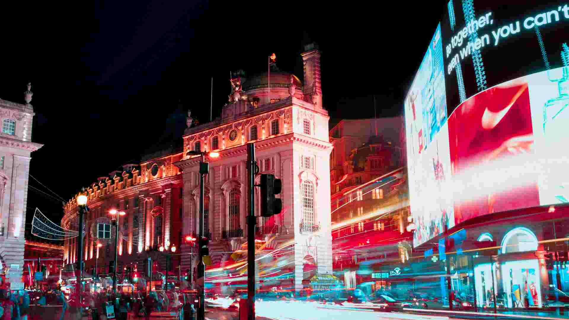 Nightscape of London