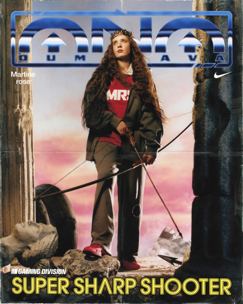 Gamer Ana stars in the Nike x Martine Rose campaign