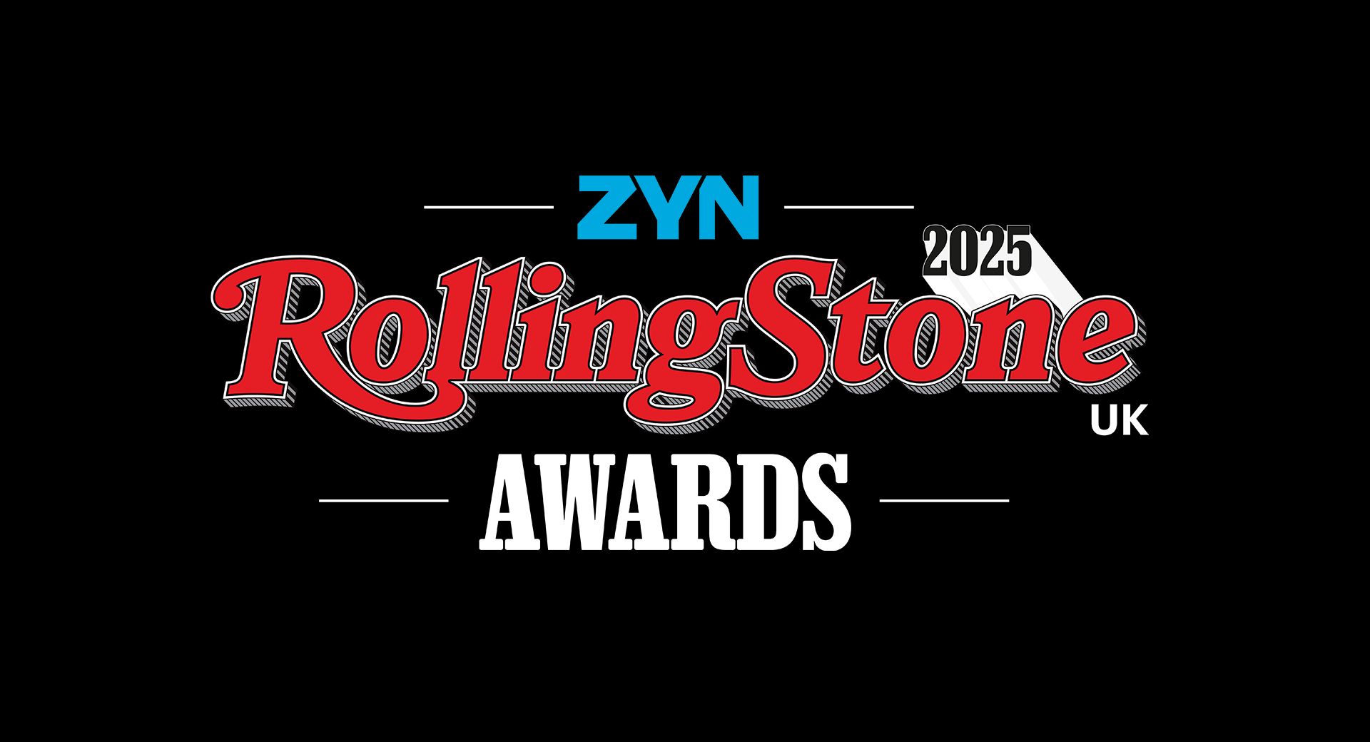 A ZYN Rolling Stone UK Awards logo