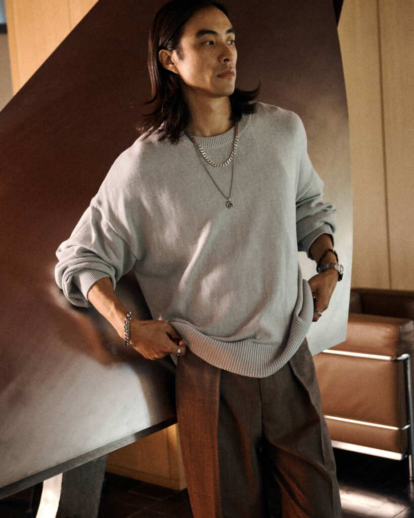 A model wearing the Thomas Sabo Rebel Icons collection.