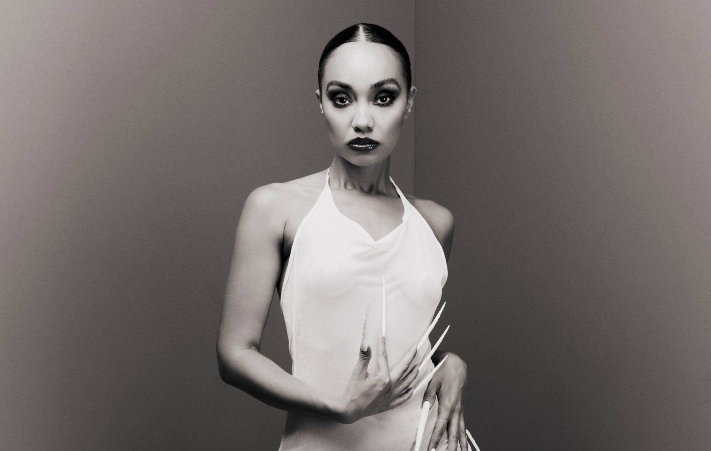 Leigh-Anne poses for her debut album shot