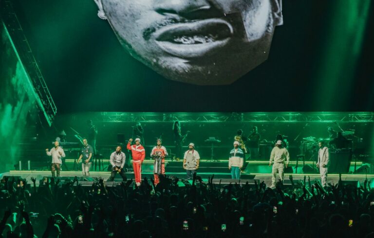 Wu-Tang Clan performing live
