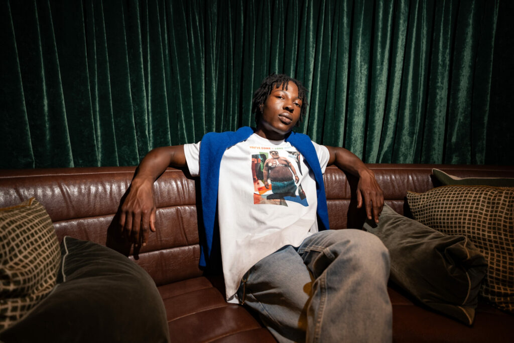 Lifestyle shot from the Virgin and Choose Love “Remastered” collection