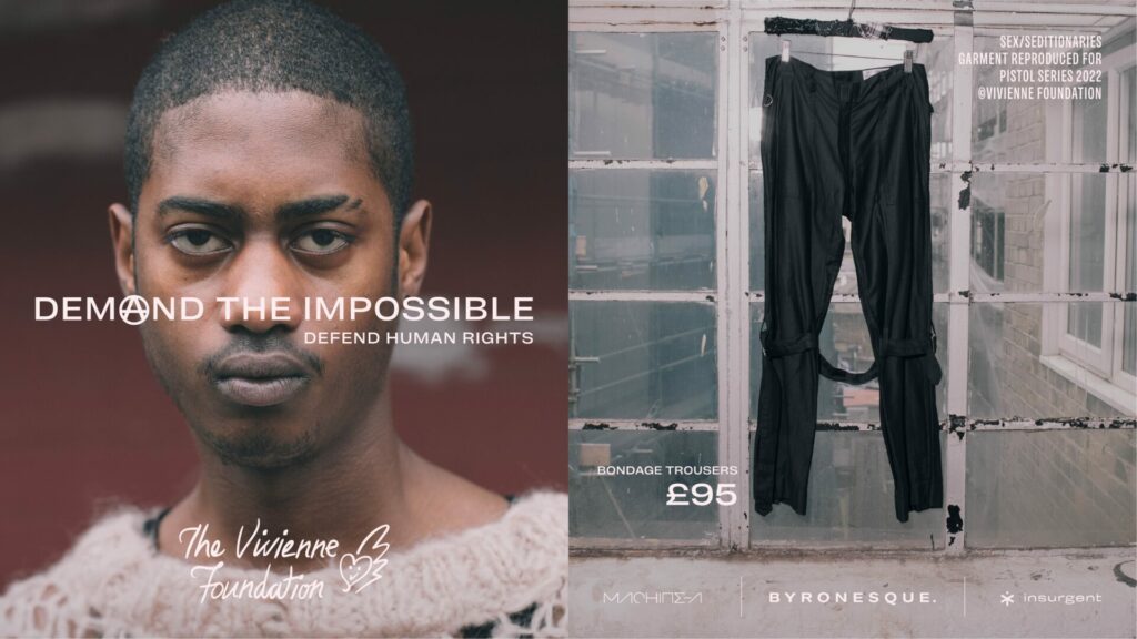 The Vivienne Foundation campaign in collaboration with Byronesque and MACHINE-A