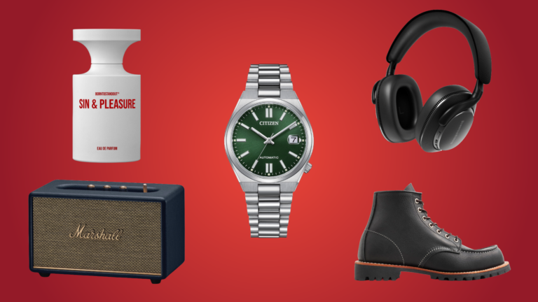 A collage of products found in Rolling Stone UK's holiday gift guide