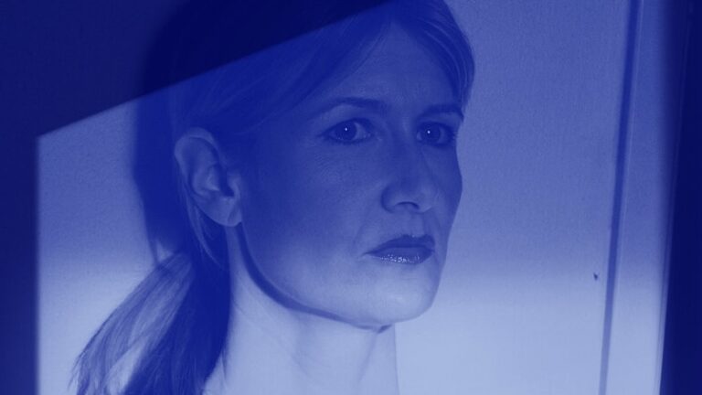 Laura Dern in David Lynch's Inland Empire edited for promotion of the MUBI Podcast Ladies of Lynch