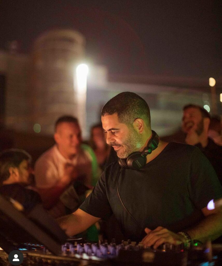 Ziad Ghosn DJing