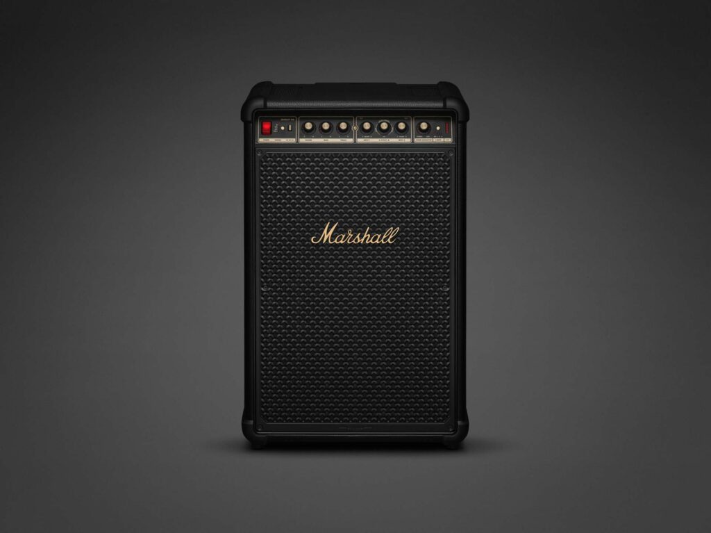 A front view of the Marshall Bromley 750