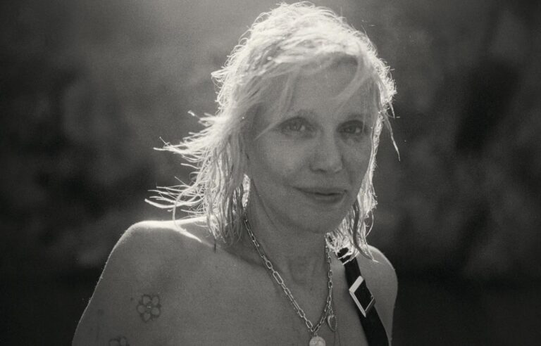Courtney Love in a scene from the documentary ‘Antiheroine