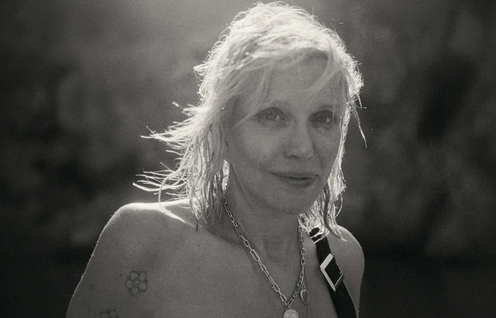 Courtney Love in a scene from the documentary ‘Antiheroine