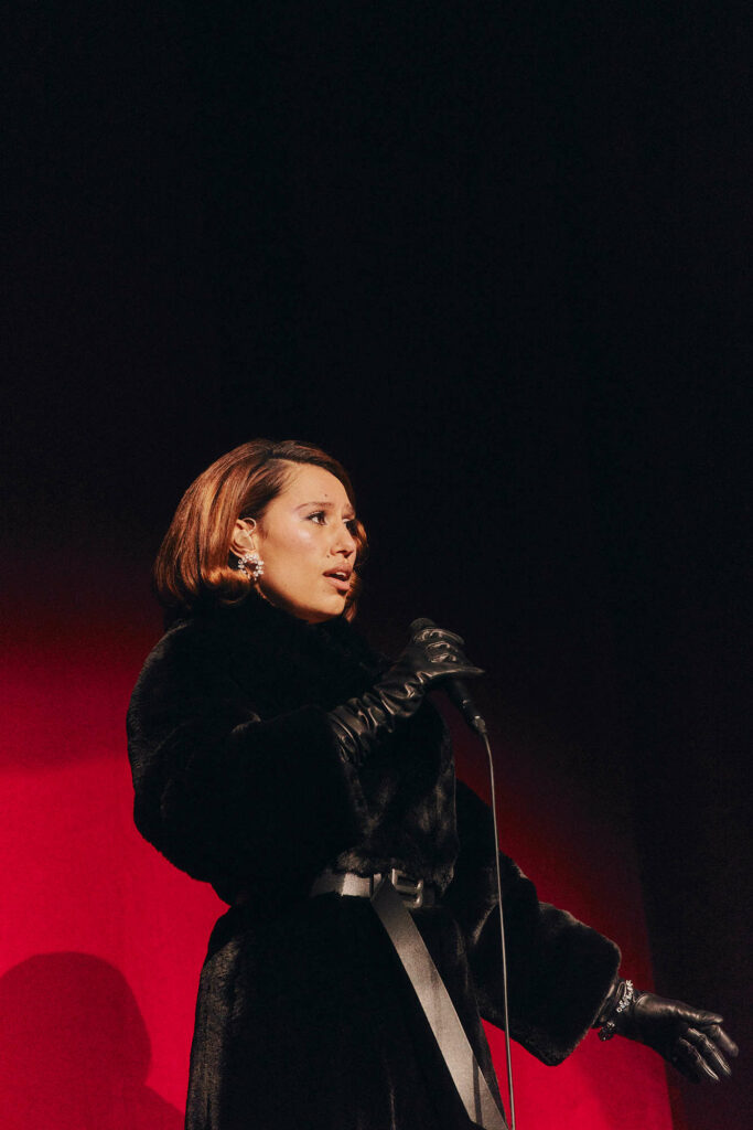 Raye performs in Swarovski for the opening night of her &ldquo;This Tour May Contain New Music" tour.