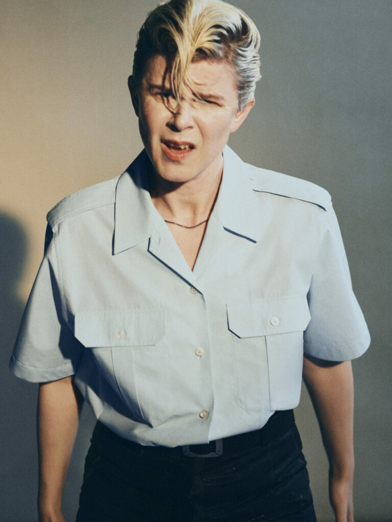 Musician Robyn stars in the Acne Studios Spring/Summer 2026 campaign 