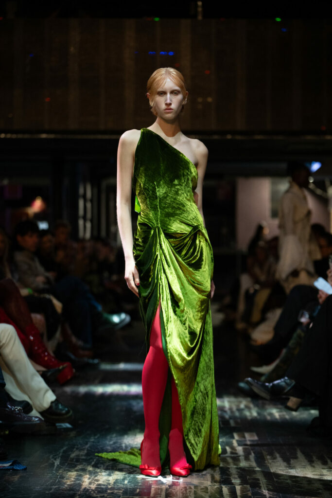 Runway imagery of Hector Maclean Autumn/Winter 2026 show at London Fashion Week