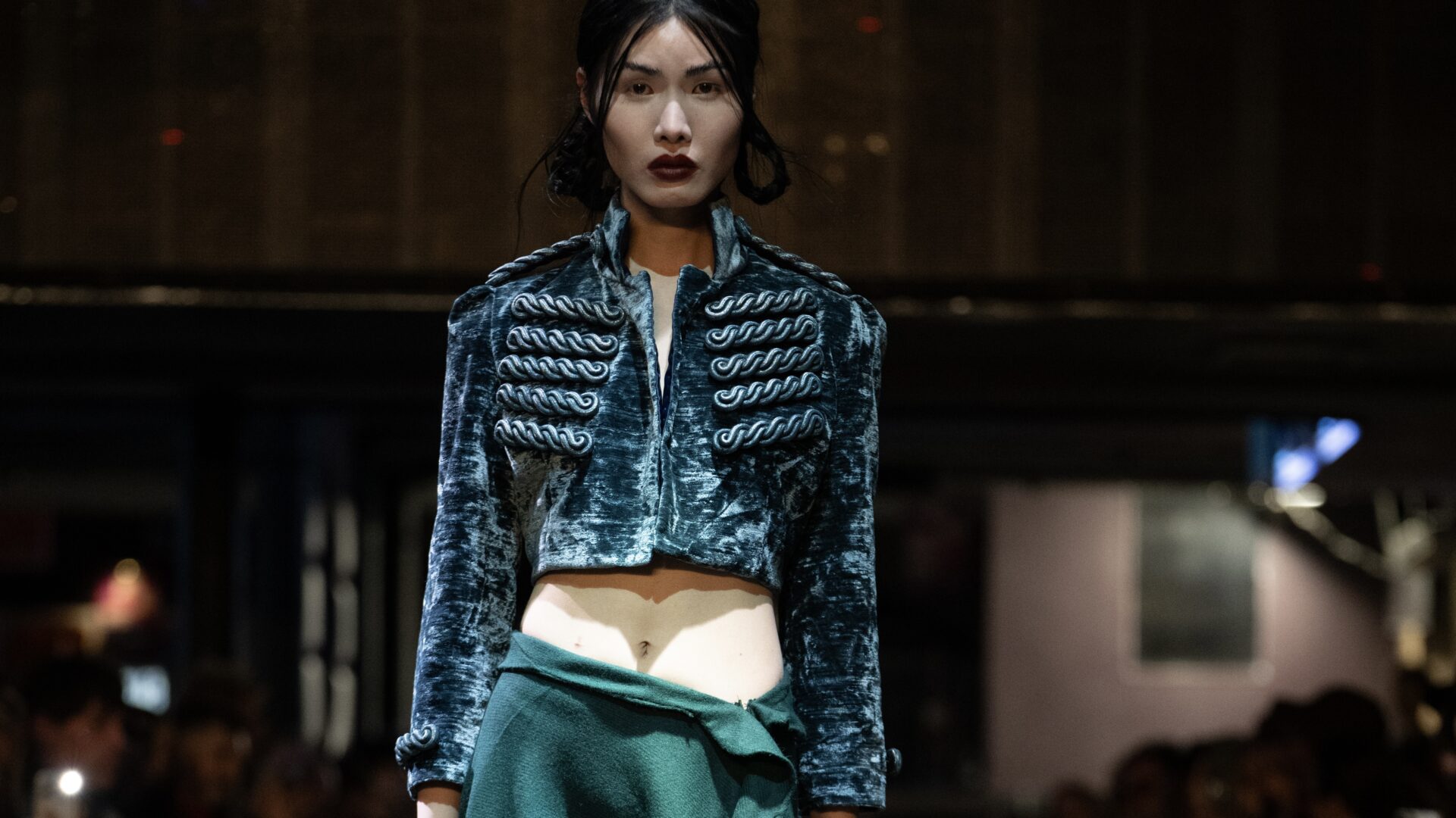 Runway imagery of Hector Maclean Autumn/Winter 2026 show at London Fashion Week