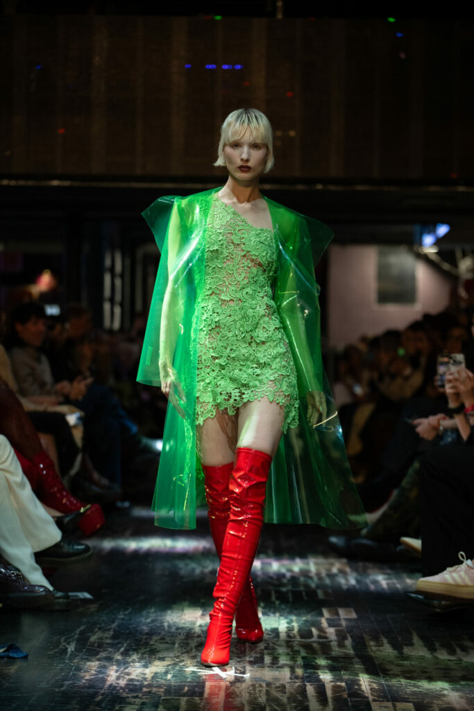 Runway imagery of Hector Maclean Autumn/Winter 2026 show at London Fashion Week