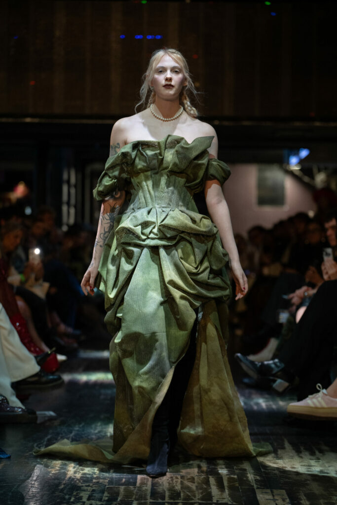 Runway imagery of Hector Maclean Autumn/Winter 2026 show at London Fashion Week