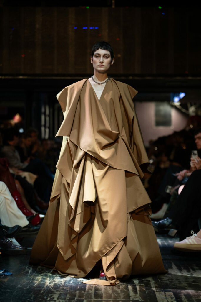 Runway imagery of Hector Maclean Autumn/Winter 2026 show at London Fashion Week