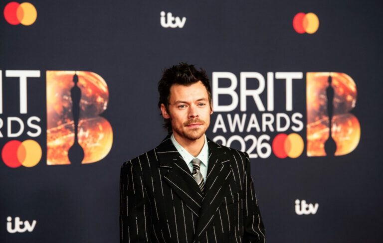 Harry Styles at the BRIT Awards 2026