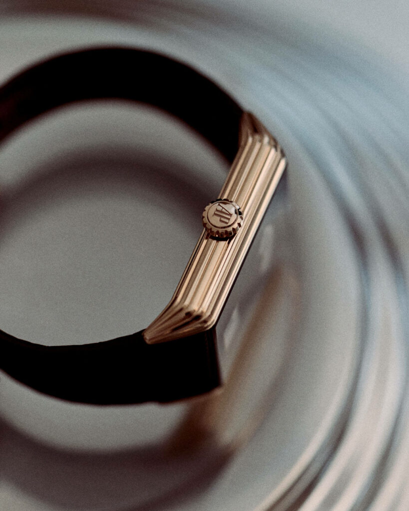 Lifestyle photography of the Audemars Piguet Neo Frame Jumping Hour watch