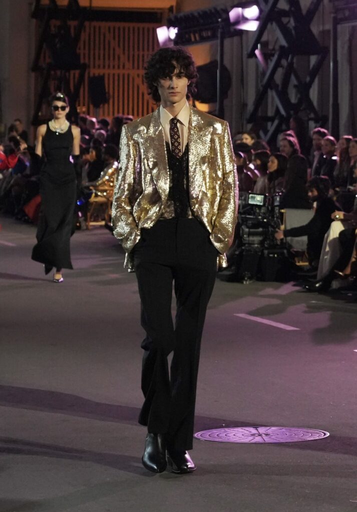 Sombr wears Valentino Spring/Summer 2026 at Vogue World Hollywood