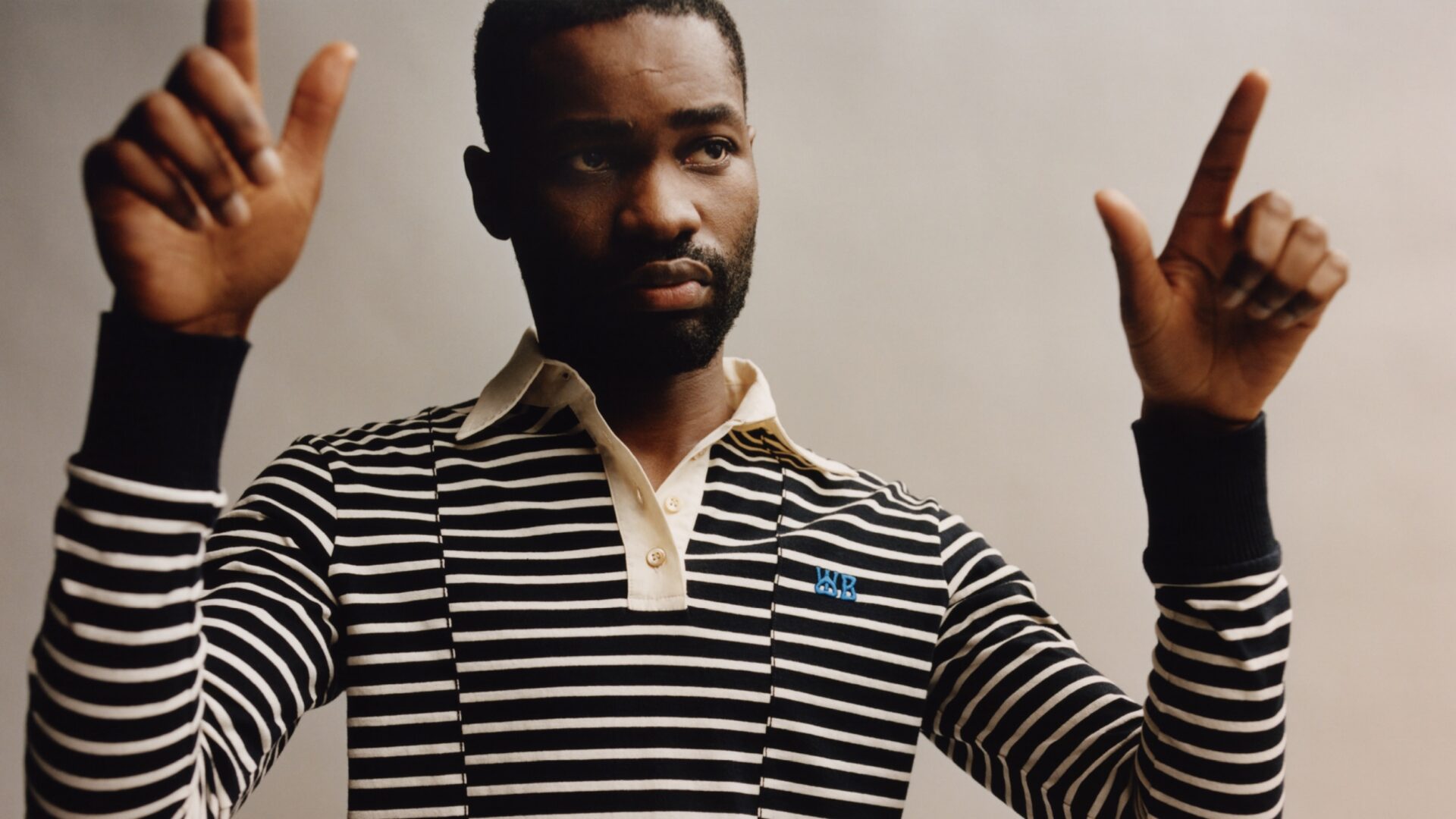 Rapper Dave fronts the Wales Bonner Spring/Summer 2026 campaign