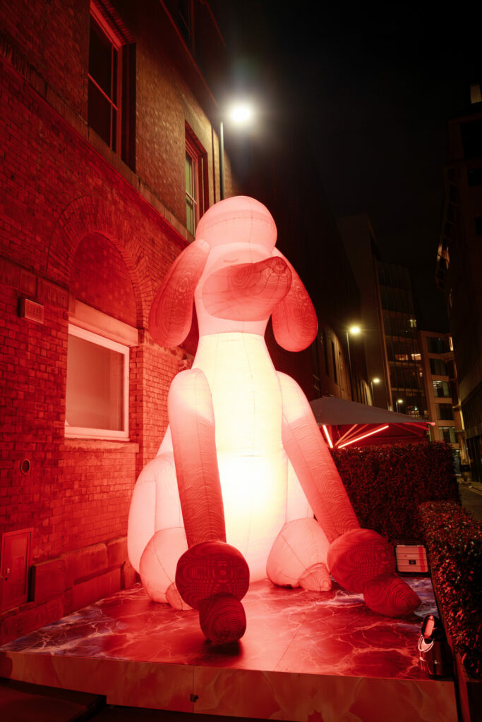 Exterior shot of the Warner Music & Hennessy BRIT Awards After Party