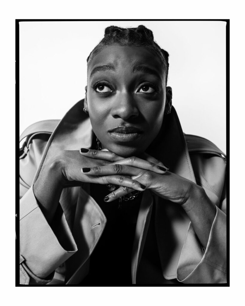 Burberry 'The Trench, Portraits of an Icon' with little Simz